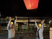 結構楽しかった天燈あげ