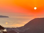 稲佐山からの夕陽