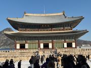 景福宮の冬景色