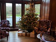 スコーンでお茶したホテル　クリスマスシーズン