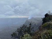 大噴火翌日のキラウエア