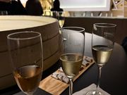 ワイナリーでの飲み比べ