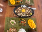 レストランでの食事