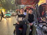 シクロは貴重な体験