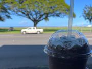 ヒロの街の散策時に教えてもらったお店のチョコレートドリンク