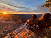 夕日が綺麗過ぎた