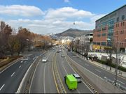 梨泰院クラスの歩道橋