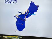 セスナ操縦経路