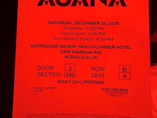 カテゴリー３席でも、前から4列目！