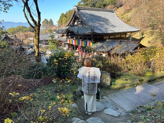 室生寺巡礼中