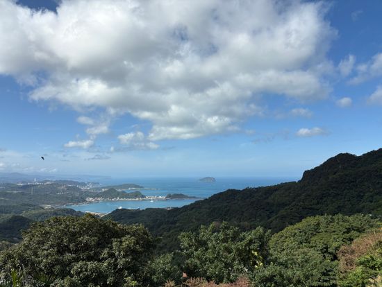 九份からの眺め