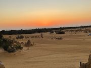 ピナクルスでのサンセット