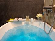 入浴剤にはミントを選びました