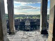 アンコールワットからの眺め