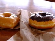 おやつのドーナツ