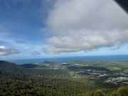 ロープウェイからの景色