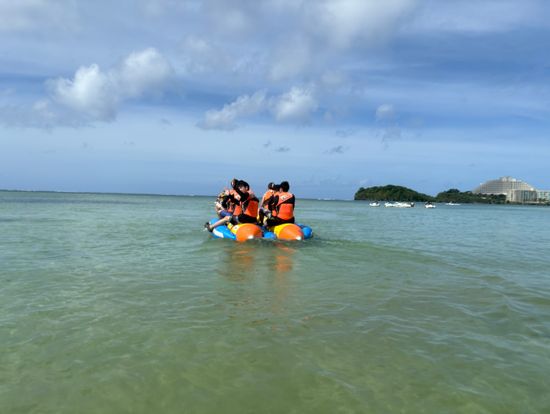 バナナボート最高！