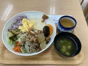由布島の昼食がバイキング形式になってた(メニューは同じ)