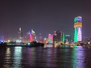 プリンセス号からの夜景