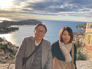 エズ村付近にて