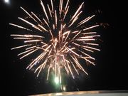 船上からの花火