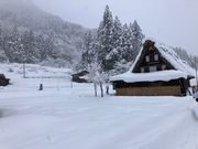 五箇山は銀世界