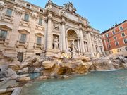 トレビの泉は実物に感動！