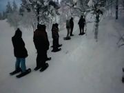 途中立ち止まって自然などの説明があります