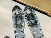 スノシュー（自前の靴に履きました）