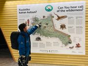 スタート地点の説明（歩くところが国立公園なので、その辺りの説明）