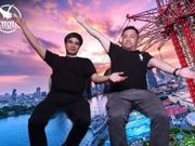 合成写真は何回も撮影OKで、1枚100バーツで印刷してくれます