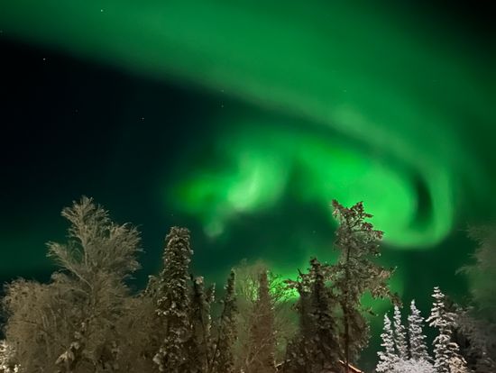 感動のオーロラ