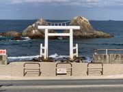 二見ケ浦　夫婦岩　海中大鳥居