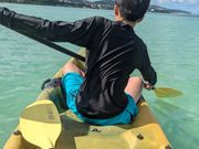 綺麗な海を見ながらのんびり