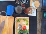 わかりやすく食材を配置