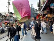 十分のランタン上げ