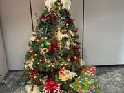 クリスマスは過ぎてましたが、飾ってました。