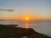 ダイヤモンドヘッドからの朝日もバッチリ