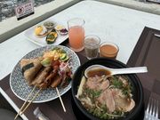 朝食ビュッフェの種類がかなり多く迷います