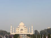 タージマハル正面から