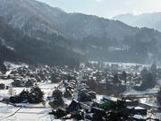 白川郷展望台からの景色