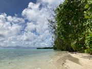 カープ島でのお昼休憩