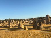 ピナクルズでサンセットも見えました。