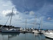 船にのるところ