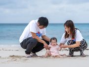 娘、初めての宮古島＆砂浜