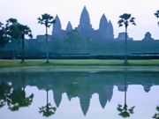 夜明けのアンコールワット　