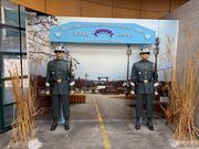 第3トンネル入口のモニュメント