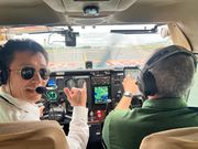 離陸前の順番待ち