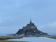 満潮時のモン・サン・ミシェル
