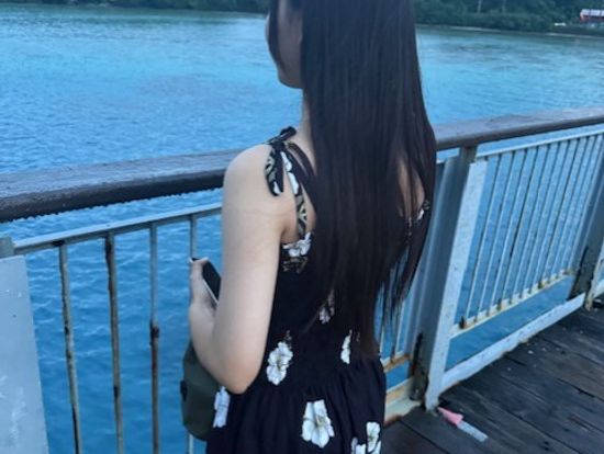 海中展望台からの景色